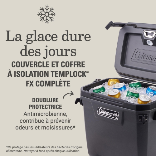 Coleman - 28 Qt Convoy Personal Cooler - Dark Stone