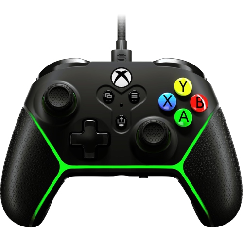 SURGE  Refurbished (Excellent)- Wired Controller for Xbox Series X|S, Xbox One & Windows 10/11 PC - Livewire Microwatt (Black)