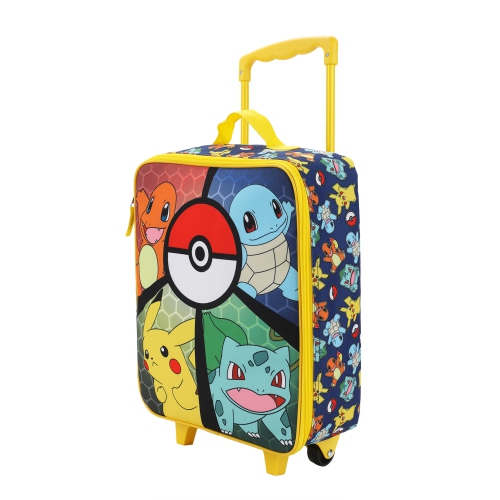 Ensemble de voyage 3 pièces pour enfants de 14 po avec trousse de démarrage Pokémon de 1 génération