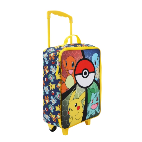 Ensemble de voyage 3 pièces pour enfants de 14 po avec trousse de démarrage Pokémon de 1 génération
