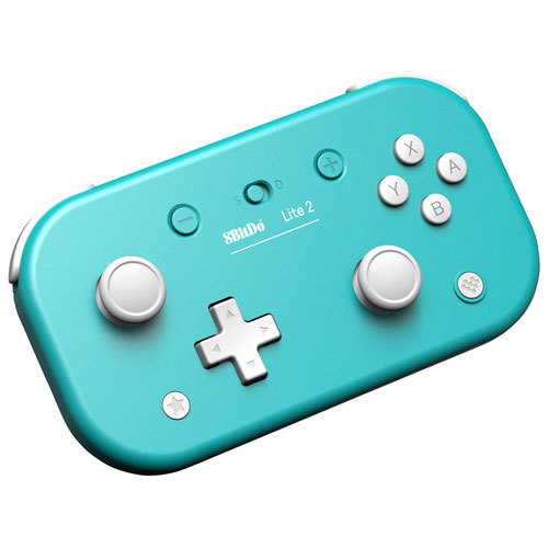 Manette Bluetooth Lite 2 de 8BitDo pour Switch/Android - Turquoise