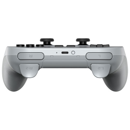 Manette Bluetooth Pro 2 de 8BitDo pour Windows/iOS/Android/Steam Deck/Switch - Gris
