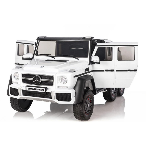 Zoom Buggeez Licensed Mercedes Benz AMG G63 G Wagon 6 Wheel 24V DELUXE Two Seater Kids Ride On Car