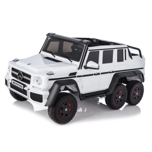 Zoom Buggeez Licensed Mercedes Benz AMG G63 G Wagon 6 Wheel 24V DELUXE Two Seater Kids Ride On Car