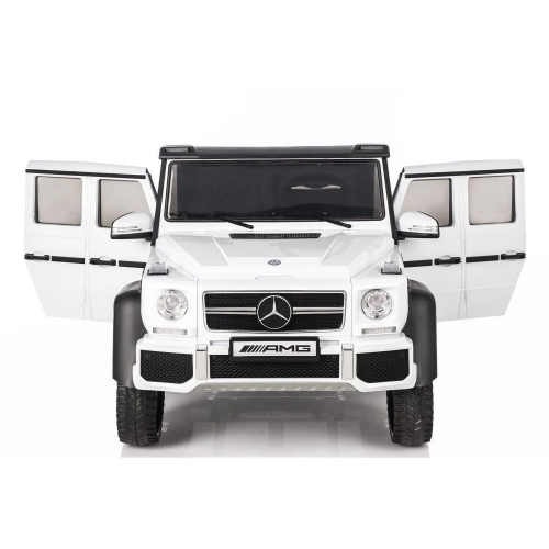 Zoom Buggeez Licensed Mercedes Benz AMG G63 G Wagon 6 Wheel 24V DELUXE Two Seater Kids Ride On Car
