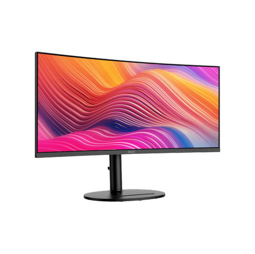 MSI 34" VA 3440 x 1440(UWQHD) Computer Monitor, 120Hz, 1800R Curved, Adaptive-Sync, HDMI, DP, USBC 98W Power Delivery, Height Adjustable, VESA, 1ms,
