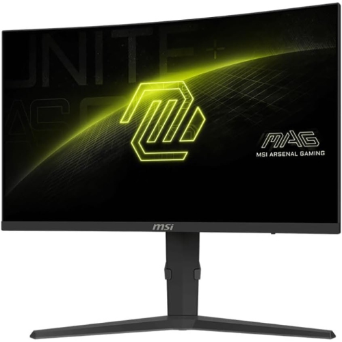 MSI 27" 2560 x 1440 180Hz 0.5ms (GTG) Curved Rapid VA with Quantum Dot Gaming Monitor Height, Tilt, Swivel adjustable (MAG 275CQRF QD E2)