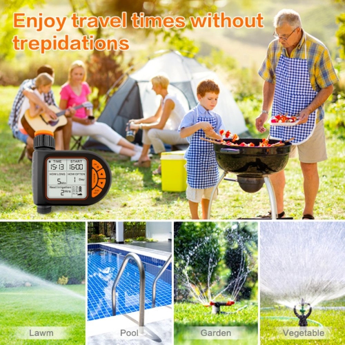 axGear Garden Automatic Water Timer Programmable Irrigation Controller Plan Watering