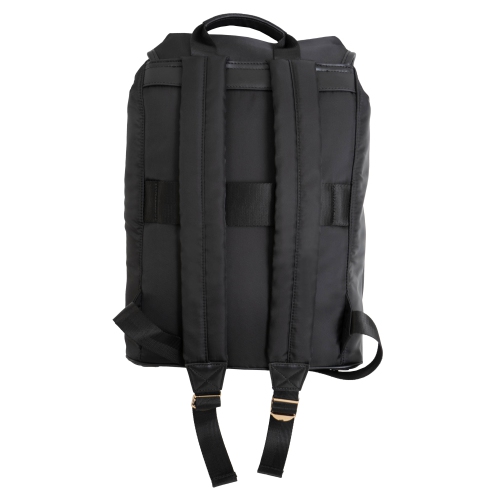 Joan & David 17 Inch Twill Nylon Workbook Backpack - Black
