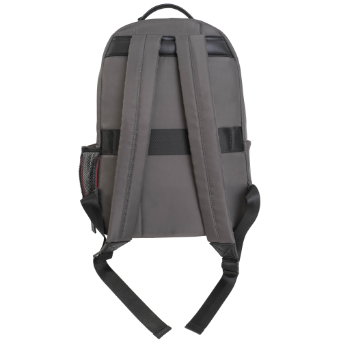 Joan & David 19 Inch Twill Nylon Workbook Backpack - Charcoal