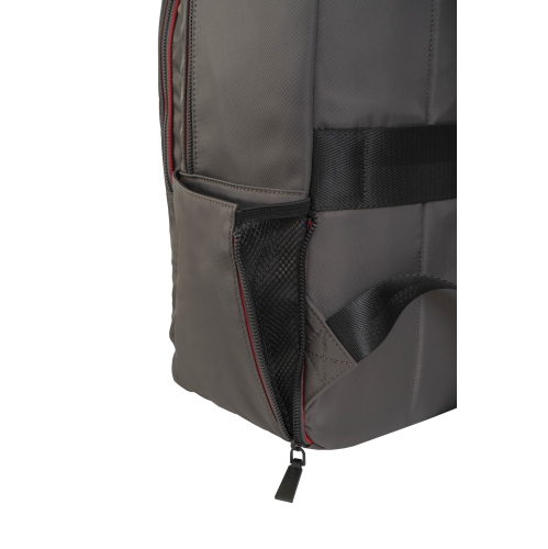 Joan & David 19 Inch Twill Nylon Workbook Backpack - Charcoal