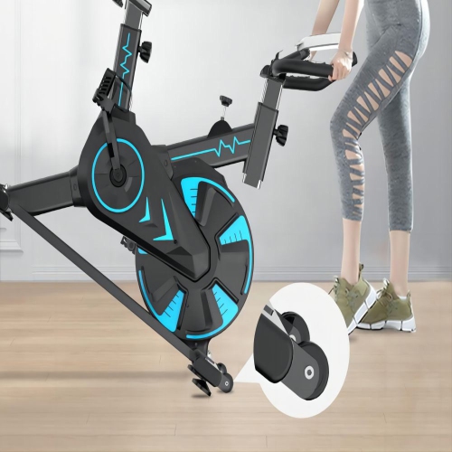 Vélo d'entraînement cardio intérieur vélo stationnaire vélo d'exercice à la maison exerciseur de rythme cardiaque R d'axGear