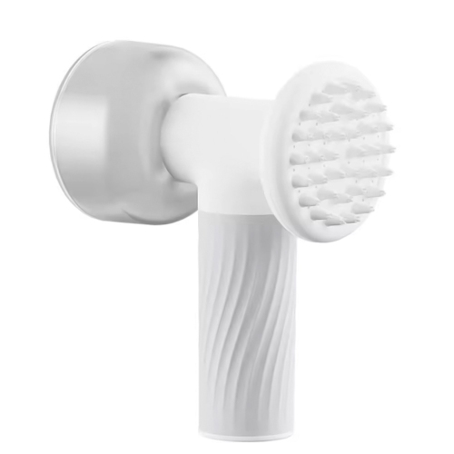 Brosse de bain pour animaux de compagnie distributeur de savon moussant pour chien douche pour chats d'axGear