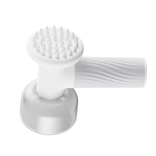 Brosse de bain pour animaux de compagnie distributeur de savon moussant pour chien douche pour chats d'axGear