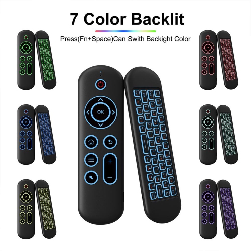 axGear Air Mouse Keyboard Remote 2.4G Bluetooth Wireless Backlit For Android PC