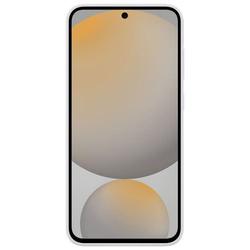 Étui souple ajusté en silicone pour Galaxy S24 FE de Samsung - Gris