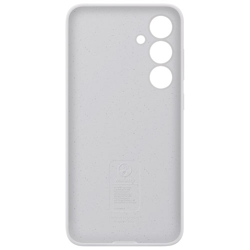 Étui souple ajusté en silicone pour Galaxy S24 FE de Samsung - Gris