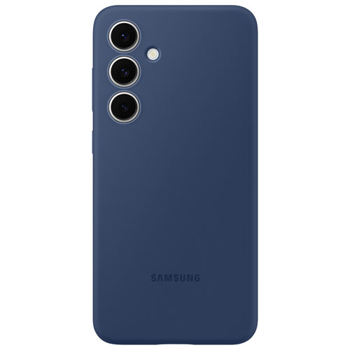 Étui souple ajusté en silicone de Samsung pour Galaxy S24 FE - Bleu