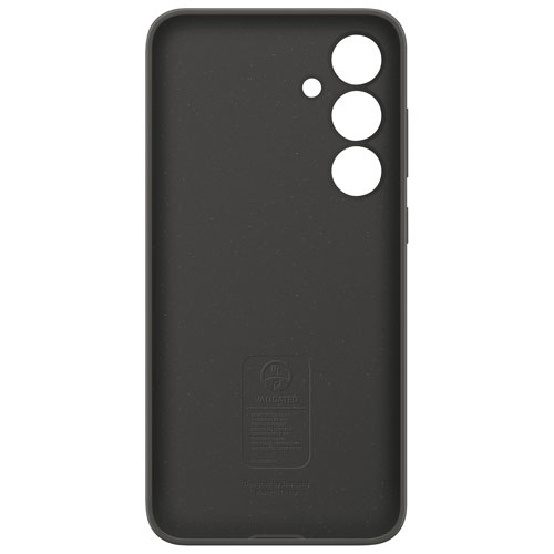 Étui souple ajusté en silicone pour Galaxy S24 FE de Samsung - Noir