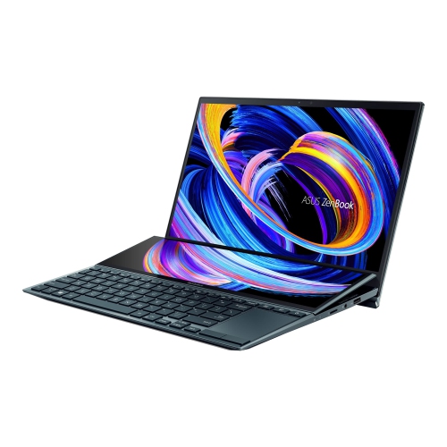 ASUS  "refurbished Good Zenbook Duo 14"" Ux482Ear I5 1155G7 8GB 256GB 14"" Fhd & 12.65"" Touch Windows 11 (Celestial Blue)"