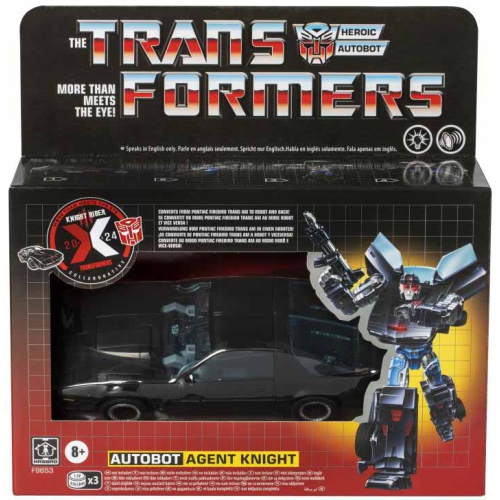 Transformers Generations Collaborative Knight Rider 6 Inch Action Figure Deluxe Class - Agent Knight