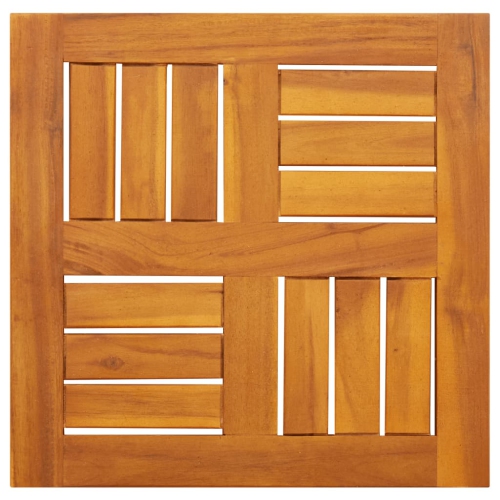 VIDAXL  Table Top 40X40X2 Cm Square Solid Wood Acacia