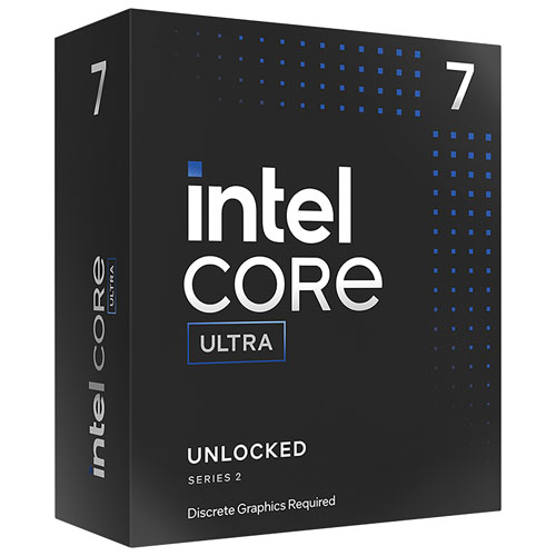 Processeur à 20 coeurs de 4,6 GHz Core Ultra 7-265KF d'Intel