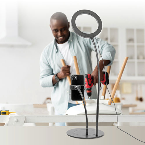 Mobifoto Mobilite 6" Desktop LED Ring Light