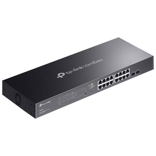 TP-Link JetStream SG2218 16-Port Gigabit Smart Switch with 2 SFP Slots
