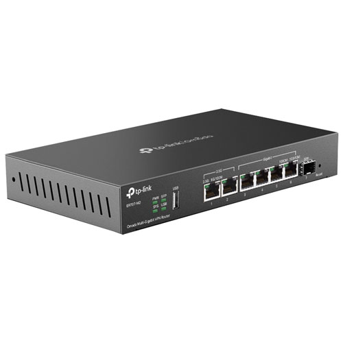 TP-Link Omada 6-Ports Multi-Gigabit IEEE 802.1Q 2.5 Gigabit VPN Router