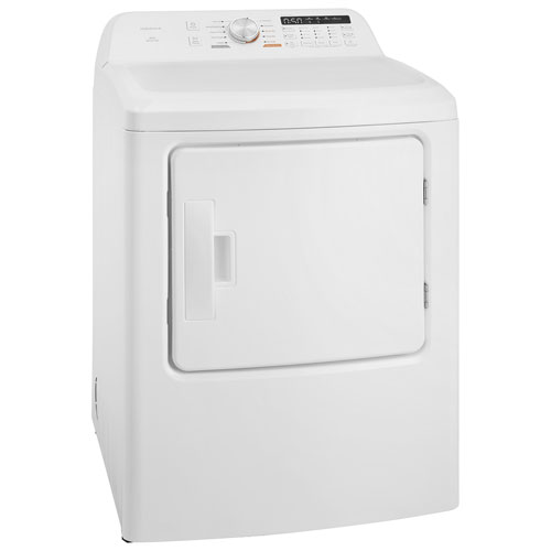 Insignia 7.0 Cu. Ft. Electric Dryer (NS-DRT70EWA5-C) - White - Only at Best Buy