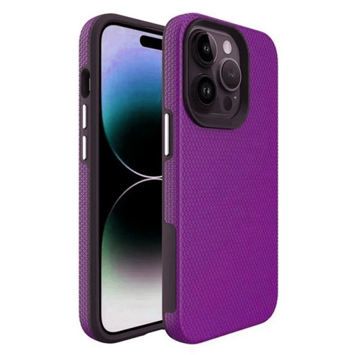 [CS] Slim Fitted Hard PC Shell Scratch Resistant Case Cover for iPhone 16 Pro Max, Purple