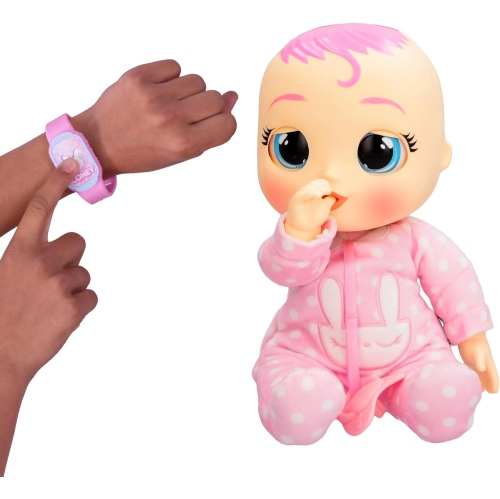 Pleurer Babies Newborn Coney - poupée interactive avec plus de 20 sons de bébé, 18 M et plus pour les filles et les enfants