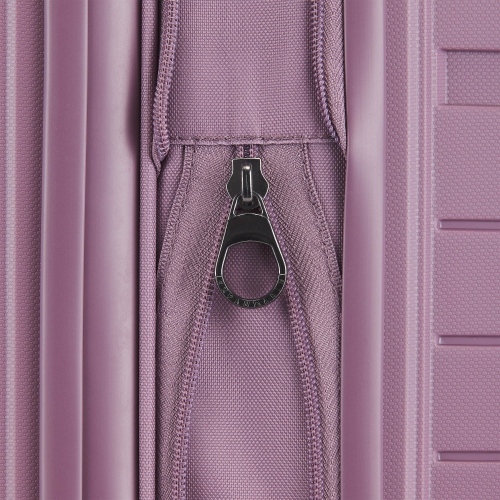 Grosse valise de cabine rigide Bridgetown de Bugatti avec verrou approuvé par la TSA - Violet