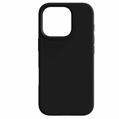 Blu Element Silicone Slim Case with MagSafe for iPhone 16 Pro Max - Rugged and Protective - Black