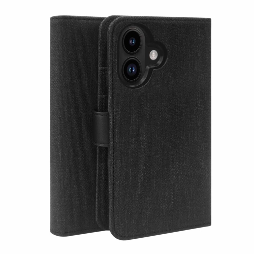 Blu Element Folio 2 in 1 w/MagSafe iPhone 16 Black