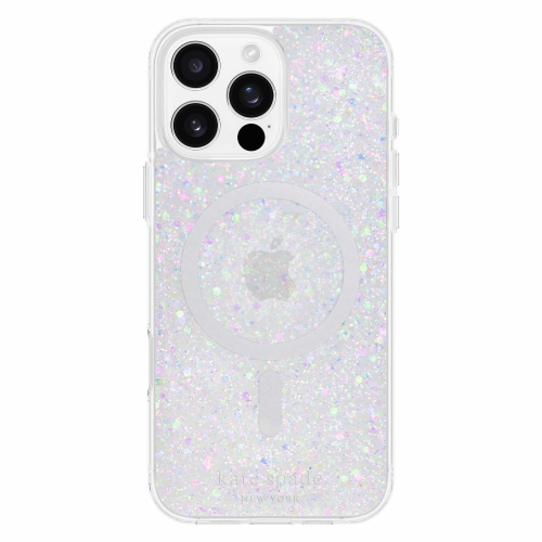 Kate Spade Protective Case w/MagSafe Chunky Glitter | Compatible with iPhone 16 Pro Max