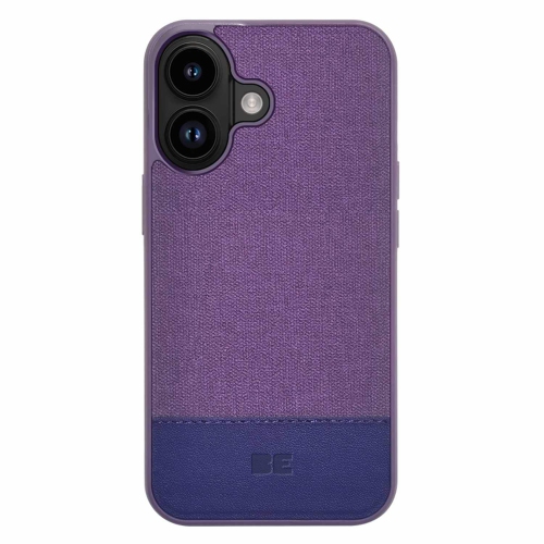 Blu Element – Étui folio 2-en-1 pour iPhone 16, violet foncé