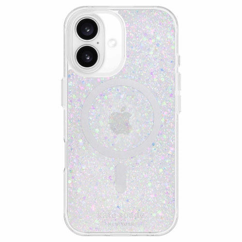 Kate Spade Protective Case w/MagSafe Chunky Glitter | Compatible with iPhone 16