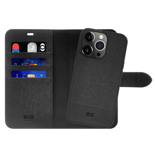 Blu Element Folio 2 in 1 iPhone 16 Pro Max Black