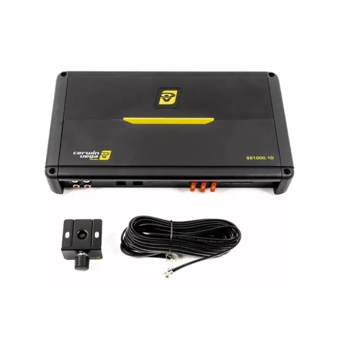 Cerwin Vega S91000.1D Monoblock Amplifier 100W RMS with Bass Remote
