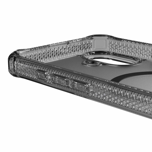 ITSKINS Hybrid_R Vapor MagSafe Case | Made for iPhone 16 | Smoke