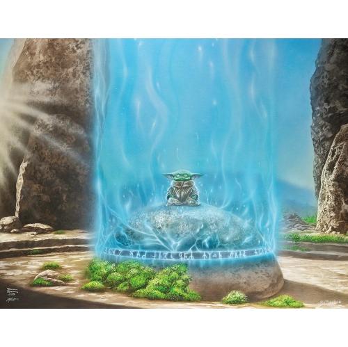 Ceaco - 4 in 1 Multipack - Thomas Kinkade - Star Wars Mandalorian II - 500 Piece Jigsaw Puzzles