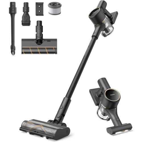 Aspirateur sans fil R10 Pro de Dreame, sans fil, 65&nbsp;min d'autonomie, léger, anti-enchevêtrement, aspiration de 150 AW, idéal pour les planchers