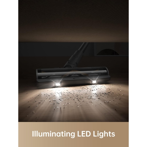 Aspirateur sans fil R10 Pro de Dreame, sans fil, 65&nbsp;min d'autonomie, léger, anti-enchevêtrement, aspiration de 150 AW, idéal pour les planchers