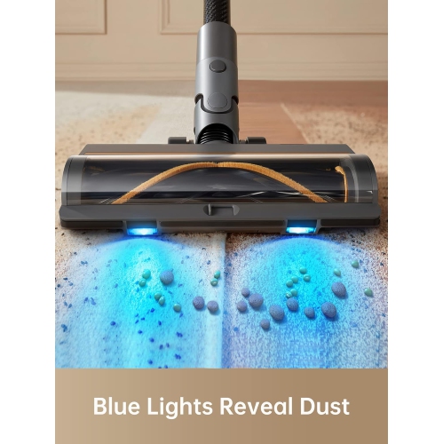 Aspirateur sans fil Dreame R20 : Tête de brosse double, Smart Stick, puissante rechargeable, 90&nbsp;Min Runtime, idéale pour les planchers durs, les