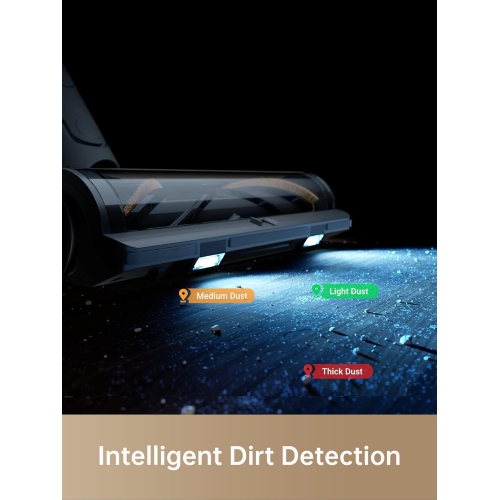 Aspirateur sans fil Dreame R20 : Tête de brosse double, Smart Stick, puissante rechargeable, 90&nbsp;Min Runtime, idéale pour les planchers durs, les