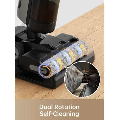 Dreame H13 Pro Wet/Dry Vacuum: Smart Cordless Cleaner for Hard Floors, 140F Brush Wash, Hot Air & Dual Rotation Self-Cleaning, Ideal for Sticky