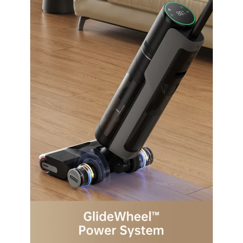 Dreame H13 Pro Wet/Dry Vacuum: Smart Cordless Cleaner for Hard Floors, 140F Brush Wash, Hot Air & Dual Rotation Self-Cleaning, Ideal for Sticky