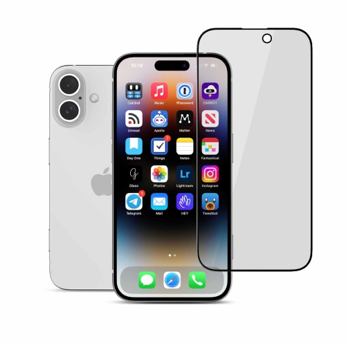 22 cases confidentialité verre trempé | compatible avec iPhone 16 plus/15 plus